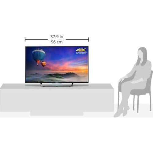 Sony XBR-43X830C - 43-Inch 4K Ultra HD 120Hz Smart LED HDTV - Refurbished