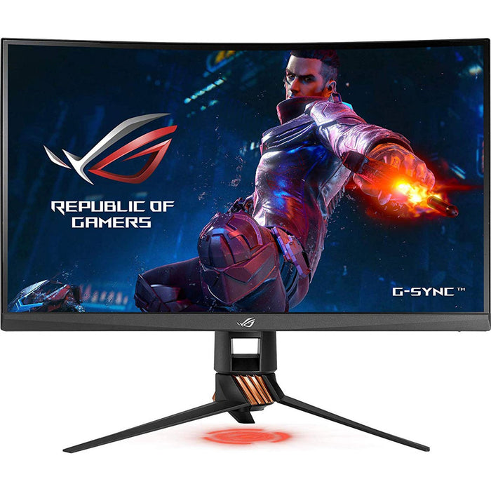ASUS ROG Swift PG27VQ 27" 1440p 1ms 165Hz G-SYNC Curved Gaming Monitor - Refurbished