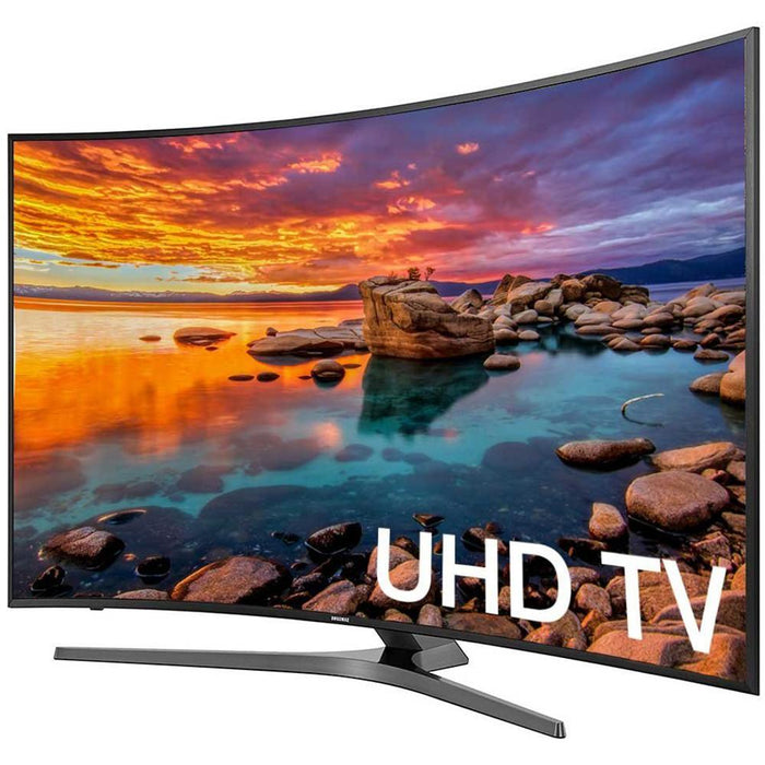 Samsung UN65MU7600 Curved 65" 4K Ultra HD Smart LED TV (2017 Model) - Refurbished