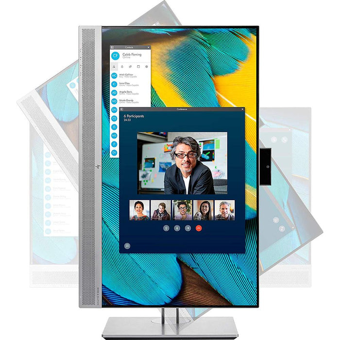 Hewlett Packard 24" EliteDisplay E243m Monitor with Pop-up Integrated HD Webcam - Refurbished