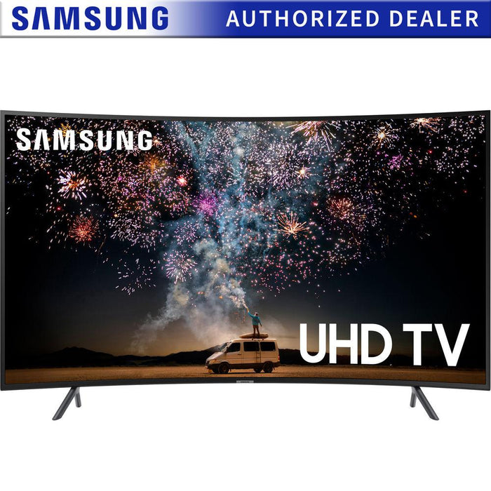 Samsung UN55RU7300 55" RU7300 HDR 4K UHD Smart Curved LED TV (2019) - Refurbished