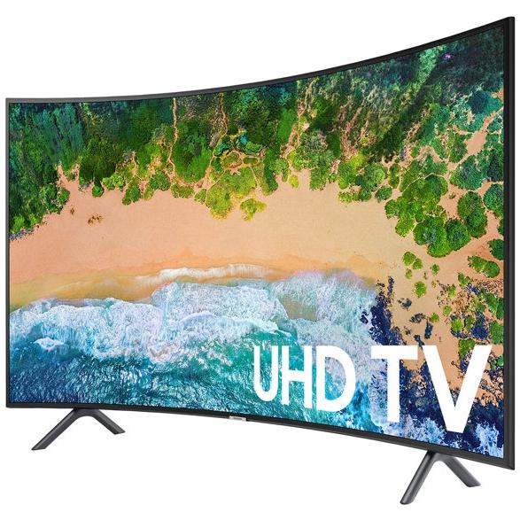 Samsung UN65NU7300 65" NU7300 Curved Smart 4K UHD TV (2018 Model) - Refurbished