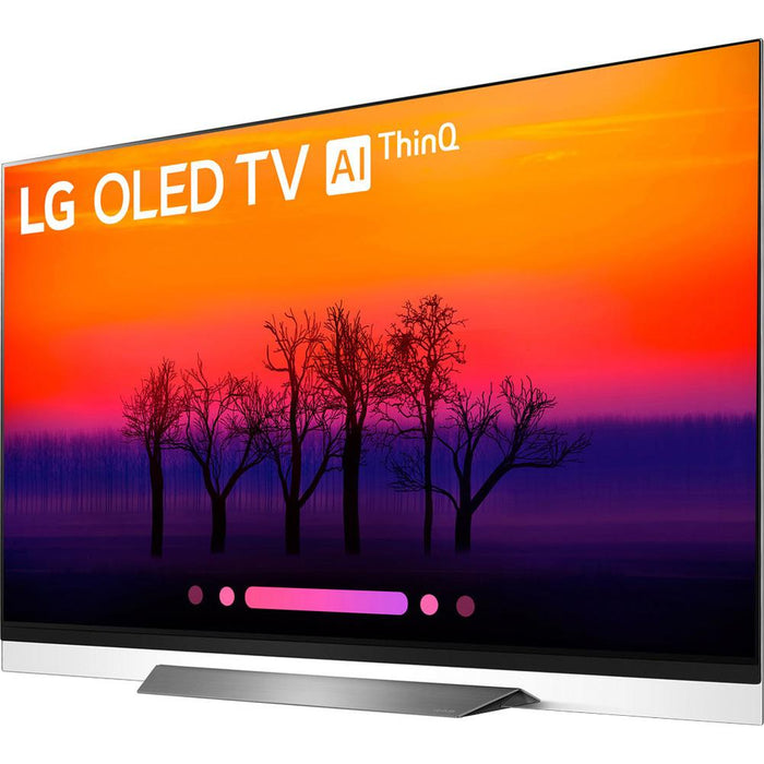 LG OLED55E8PUA 55" Class E8 OLED 4K HDR AI Smart TV (2018 Model) - Refurbished