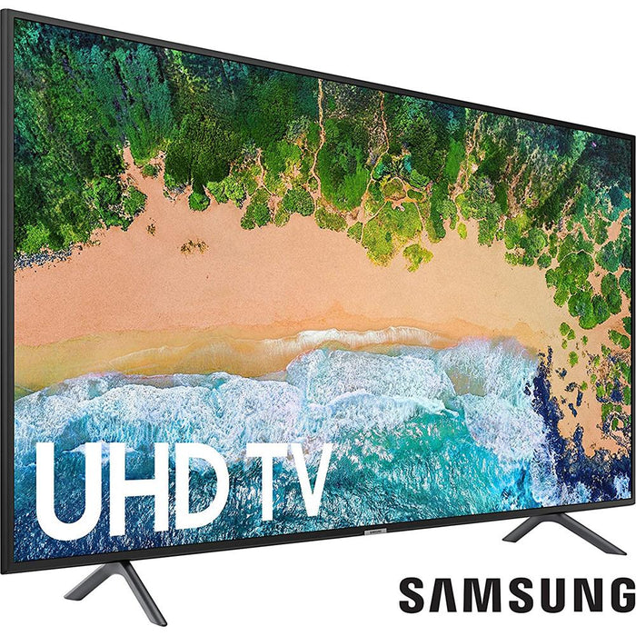 Samsung UN55NU7100 55" NU7100 Smart 4K UHD TV (2018 Model) - Refurbished