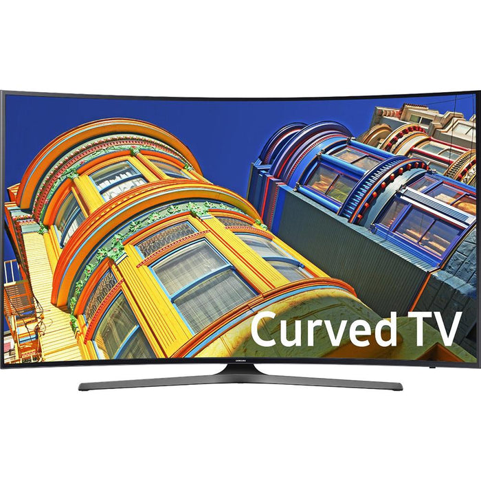 Samsung UN65KU6500 - Curved 65-Inch 4K Ultra HD HDR Premium LED Smart TV - Refurbished