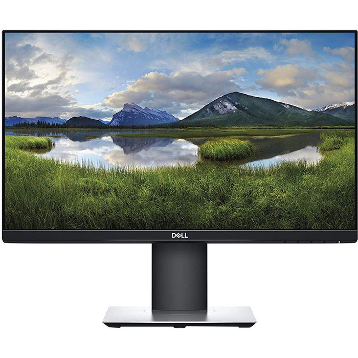 Dell P2719H 27" Full HD 1920x1080 60Hz 16:9 IPS Monitor, Black/Gray - Refurbished