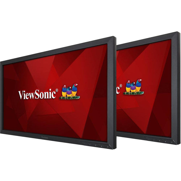 ViewSonic VA2452SM-H2 24" Full HD 1920x1080 LED MVA Panel Monitor (2-pack) - Refurbished