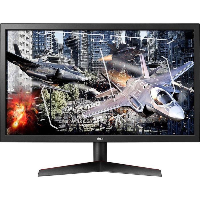 LG Ultragear 24GL600F-B 24" Full HD Gaming Monitor w/ Radeon FreeSync - Refurbished