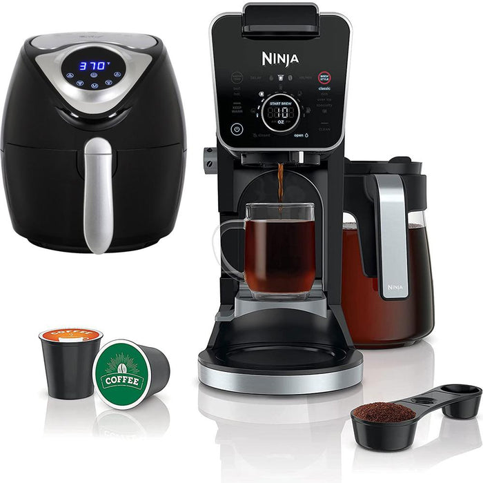 Ninja DualBrew Single Serve, Pod and 12Cup Coffee Maker 