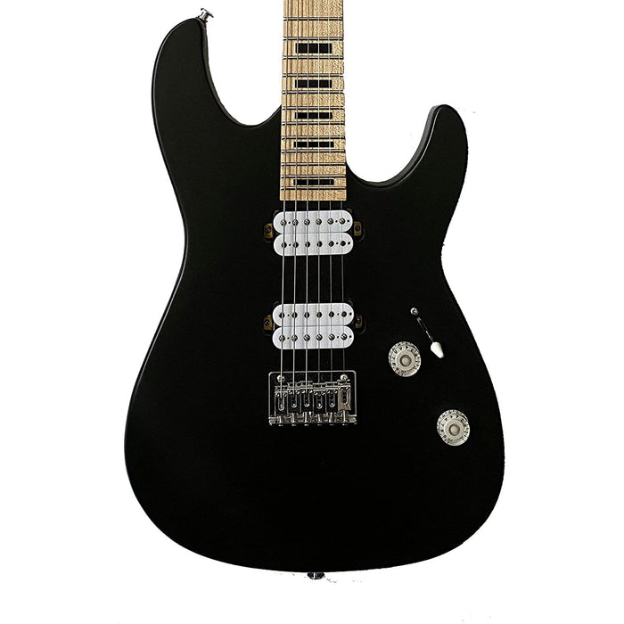 Sawtooth ST-M24-SBK Batio Series Right Handed Electric Guitar, Black w/ Accessory Bundle