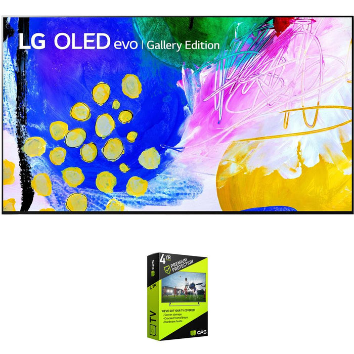 LG OLED55G2PUA 55 Inch HDR 4K Smart OLED TV 2022 w/ 4 Year Extended Warranty