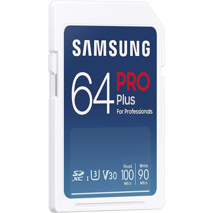 Samsung PRO Plus Full Size SDXC Memory Card 64GB 2 Pack