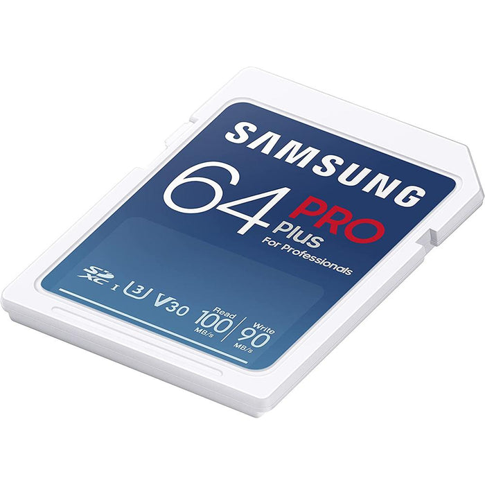 Samsung PRO Plus Full Size SDXC Memory Card 64GB 2 Pack