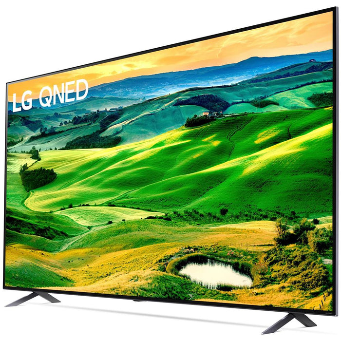 LG 65QNED80UQA 65" QNED Mini-LED Smart TV 2022 + TaskRabbit Installation Bundle