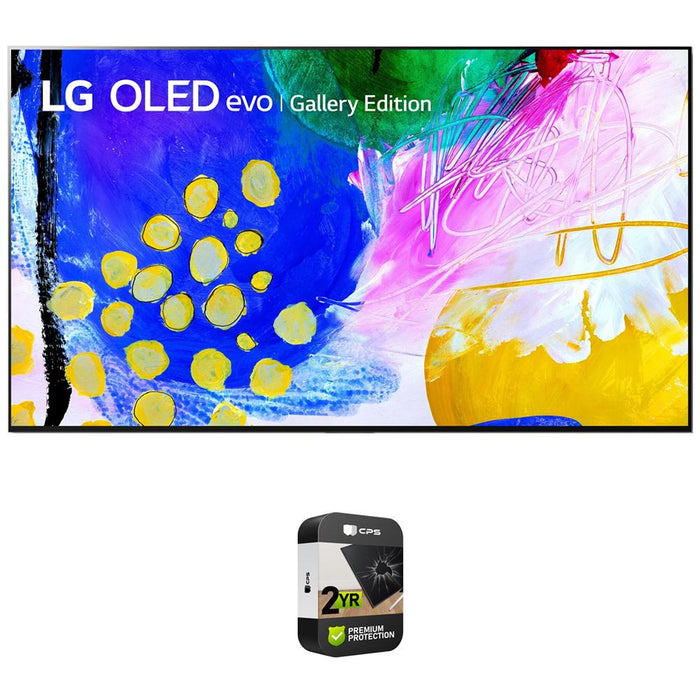 LG OLED65G2PUA 65 Inch HDR 4K Smart OLED TV (2022) w/ 2 Year Extended Warranty