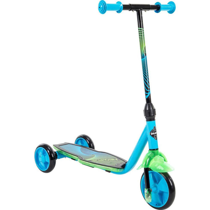 Huffy Neowave 3-Wheel Electro- Light Preschool Scooter, Blue - 28400 - Open Box