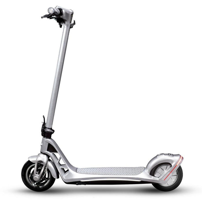 Bugatti 9.0 Electric Lightweight and Foldable Scooter (Silver)