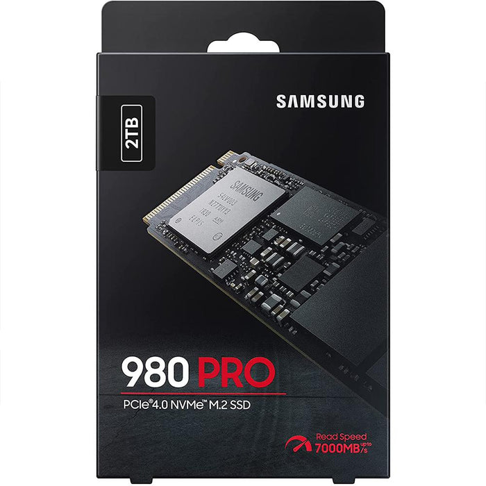 Samsung 980 PRO PCIe 4.0 NVMe SSD 2TB with Lexar 1TB Memory Card and Cloth