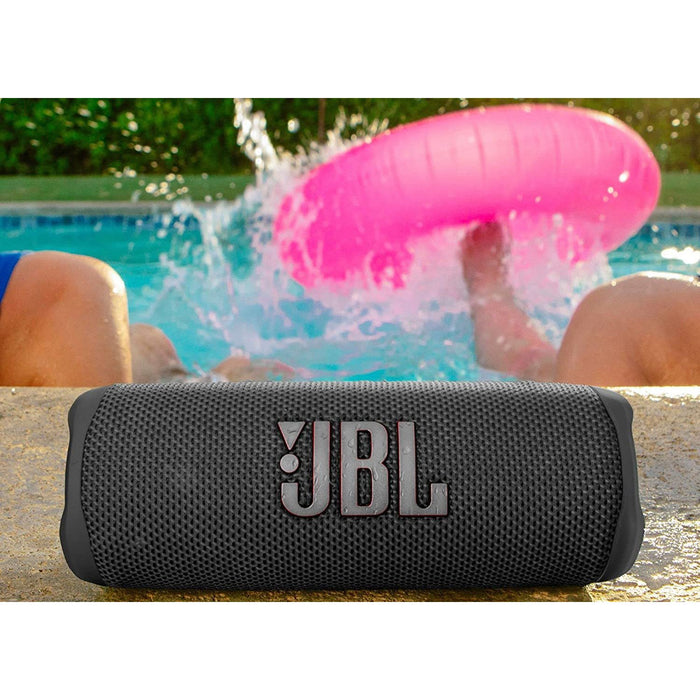 JBL Flip 6 Waterproof Portable Bluetooth Speaker, Black Matte