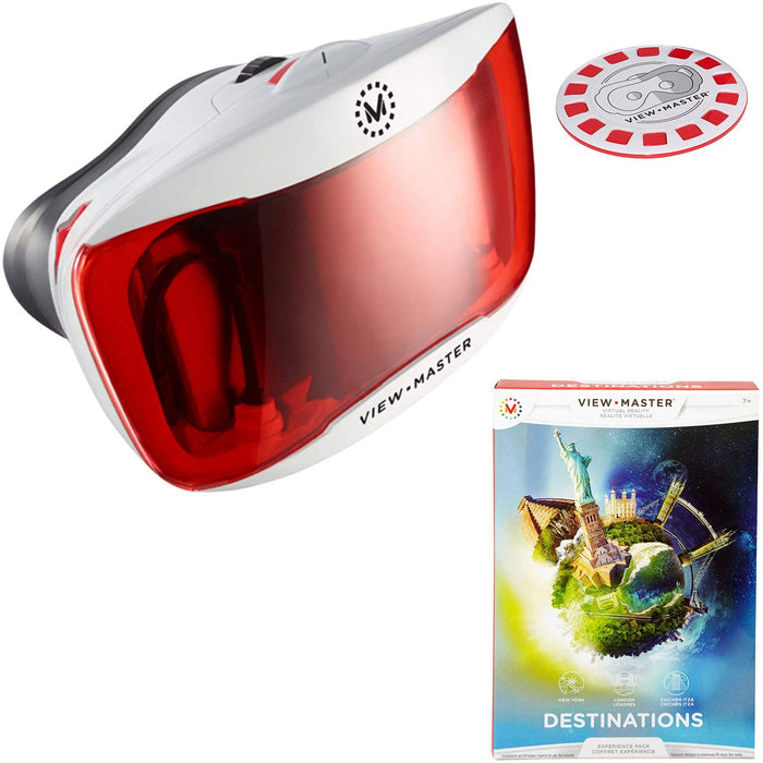 Mattel View-Master Deluxe VR Viewer Bundle with Experience Pack, Destinations