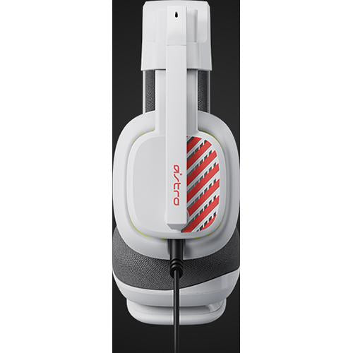 Logitech Core Astro A10 Gen 2 Over-Ear Wired Gaming Headphones, White