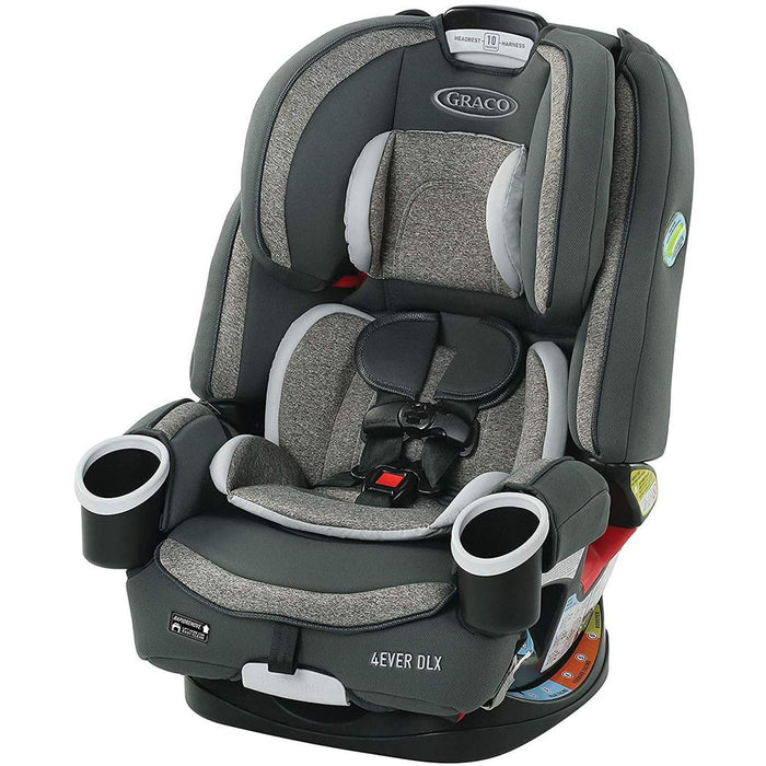 Graco 4Ever DLX 4-in-1 Infant to Toddler Car Seat, Bryant Grey +2 YR Extended Warranty