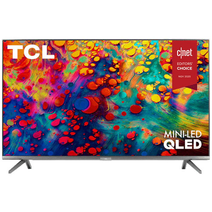 TCL 55" 6-Series 4K QLED Dolby Vision HDR Roku Smart TV - (55R635) - Renewed