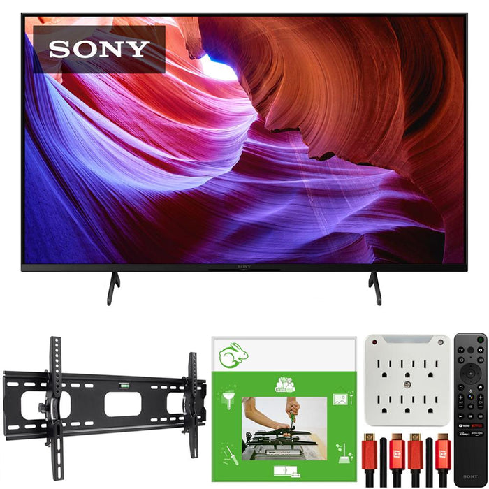 Sony 55" X85K 4K HDR LED Smart TV 2022 with TaskRabbit Installation Bundle