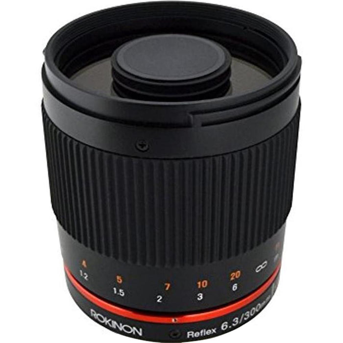 Rokinon 300mm F6.3 Mirror Lens for Sony E-Mount (Black) - Open Box