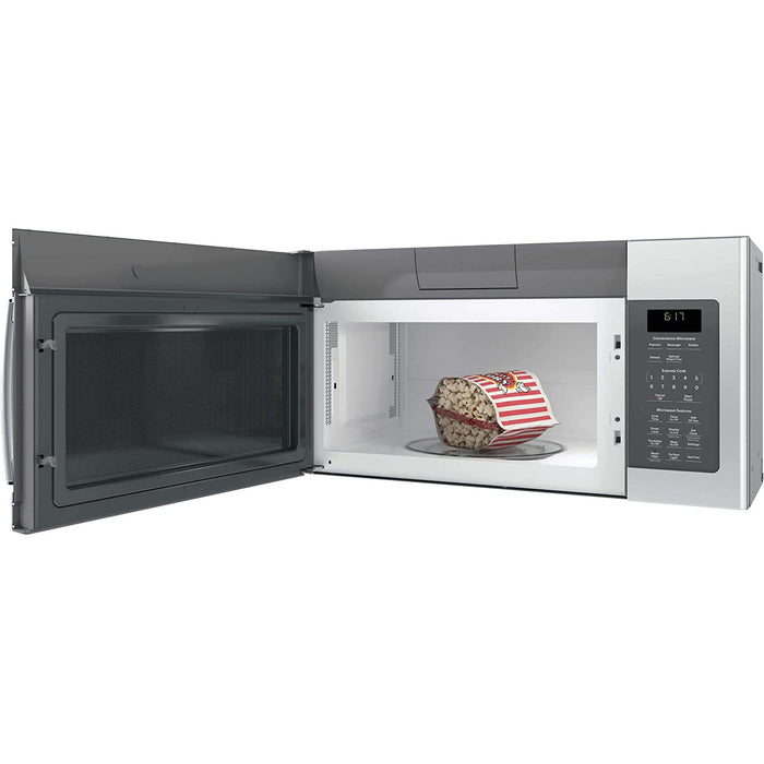 GE 1.7 Cu. Ft. Over-the-Range Microwave Oven - Stainless Steel
