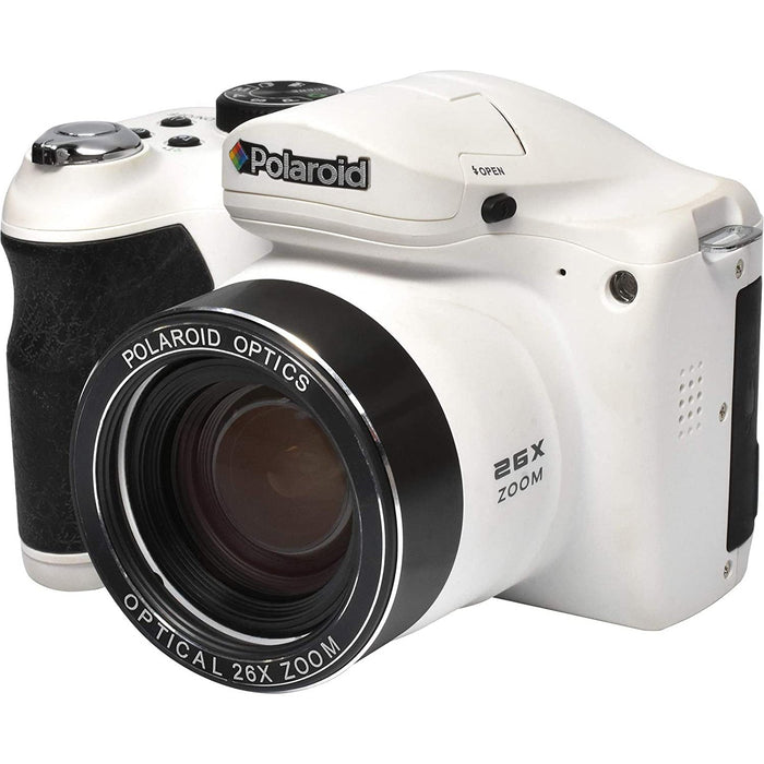 Polaroid IS2634 16MP Digital Still Camera with 3.0" Touchscreen Display, White