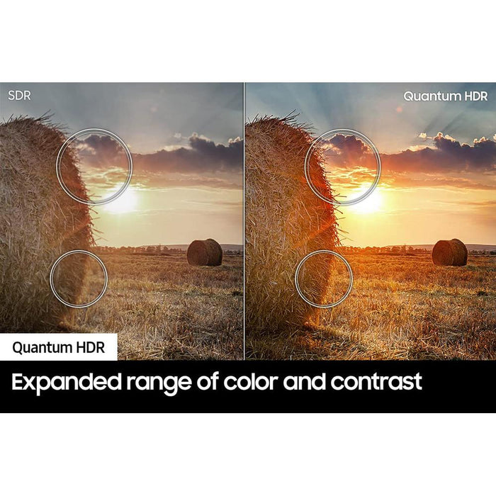 Samsung Q60B 55 inch QLED 4K Quantum Dual LED HDR Smart TV (2022) - Refurbished