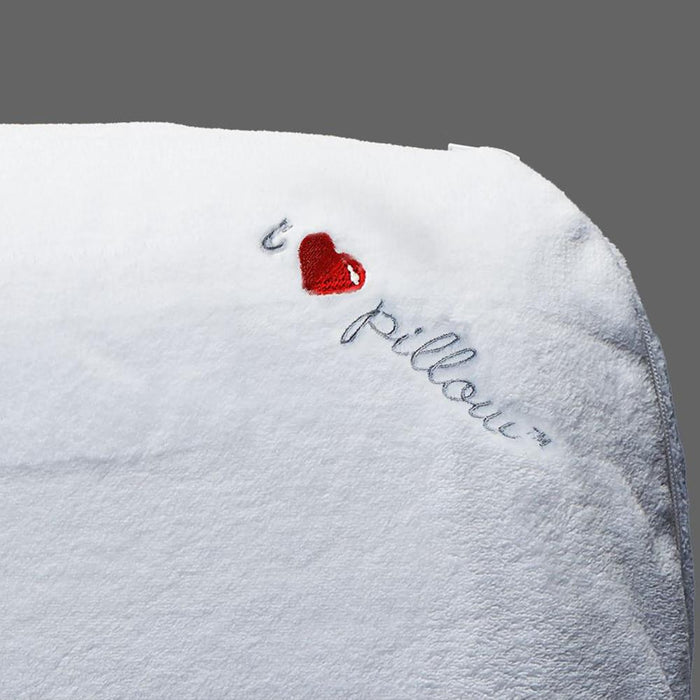 I Love Pillow Traditional Medium Profile Queen Sized Pillow (T13-LO 1DS)