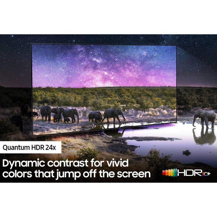 Samsung QN85BA 85 inch Neo QLED 4K Mini LED Quantum HDR Smart TV (2022) - Refurbished