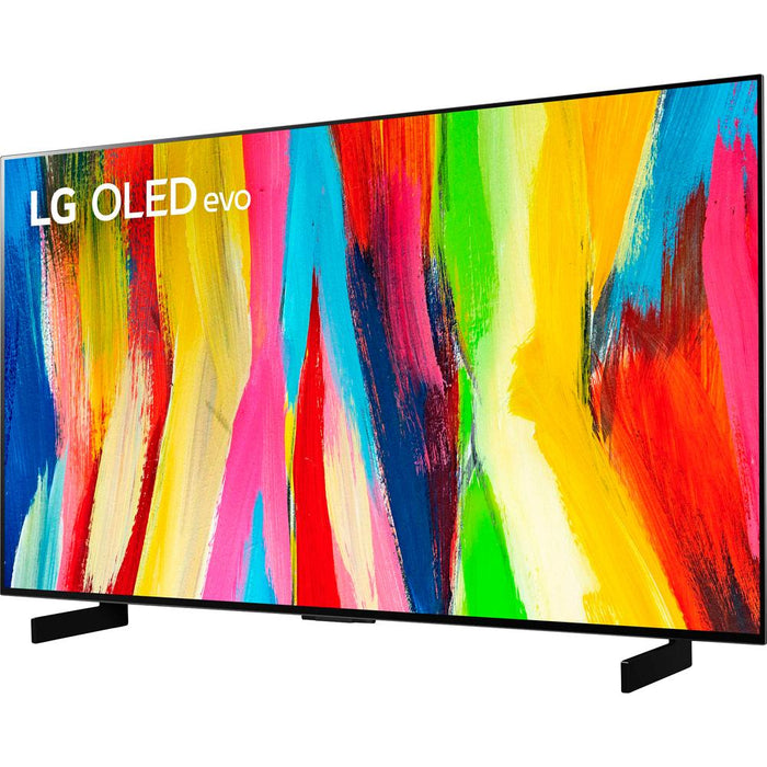 LG OLED42C2PUA 42 Inch HDR 4K Smart OLED TV (2022) - Refurbished