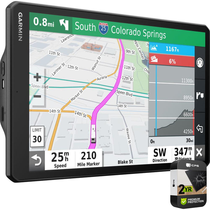 Garmin RV 1090 10" RV GPS Navigator with 2 Year Extended Warranty