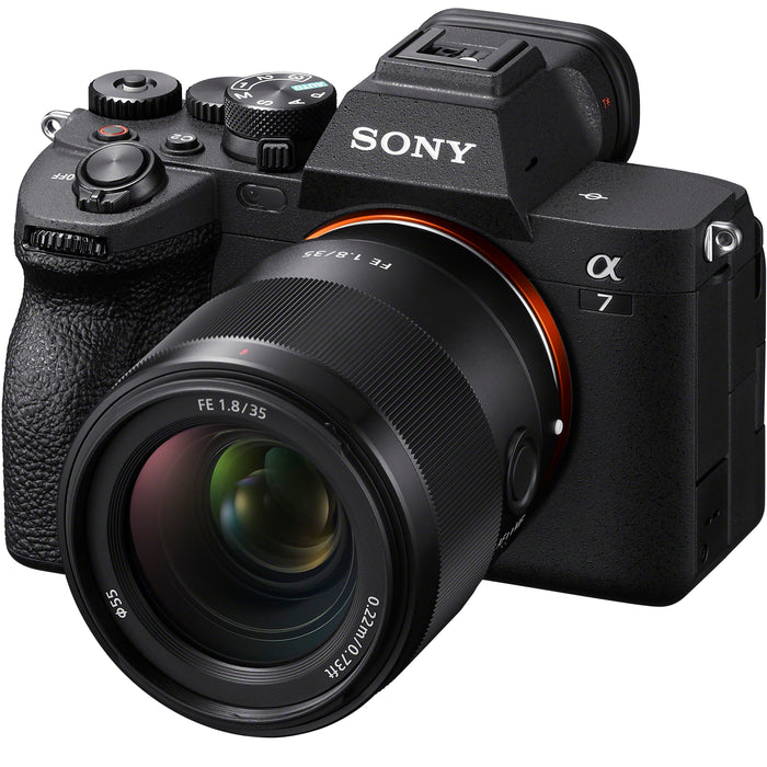 Sony a7 IV Full Frame Mirrorless Camera + FE 35mm F1.8 Lens Kit SEL35F18F Bundle