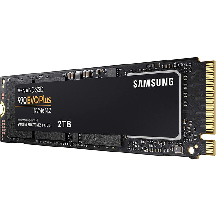 Samsung MZ-V7S2T0B/AM 970 EVO Plus NVMe M.2 SSD 2TB + Lexar 32GB Memory Card Bundle