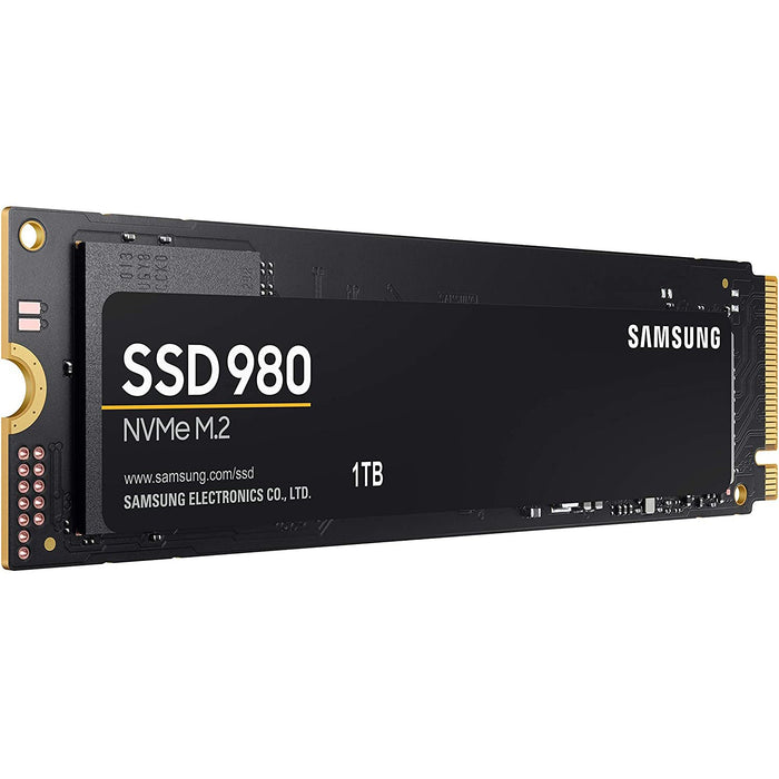 Samsung MZ-V8V1T0B/AM  980 PCIe 3.0 NVMe SSD 1TB + Lexar 32GB Memory Card Bundle