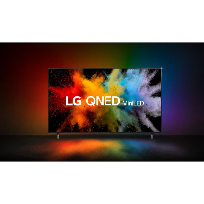 LG 55QNED85UQA 55 Inch HDR 4K Smart QNED Mini-LED TV, 2022 - Refurbished