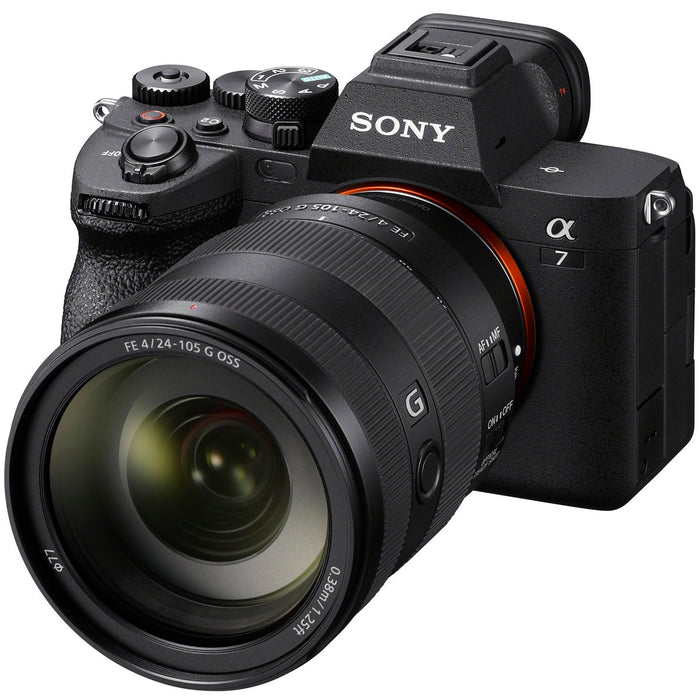 Sony a7 IV Full Frame Mirrorless Camera + 24-105mm F4 G + 28-70mm 2 Lens Kit Bundle