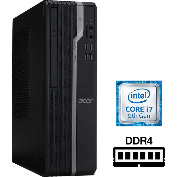 ACER AMERICA - DESKTOPS VX4665G-I7970S2 - Veriton X Intel Core i7-9700 Desktop Computer - DT.VSXAA.007