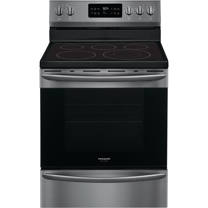 Frigidaire GCRE3038AD Gallery 30" 5.4 cu. ft. Electric Range, Black Stainless Steel