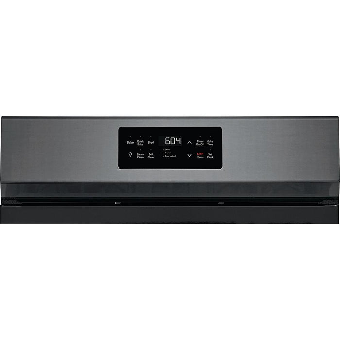 Frigidaire GCRG3038AD Gallery 30" 5 cu. ft. Natural Gas Range, Black Stainless Steel