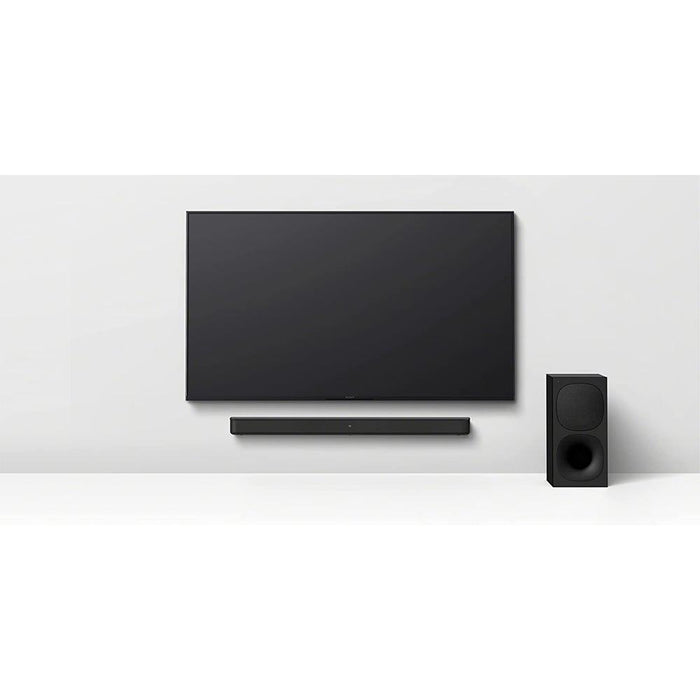Sony HTS400 2.1ch Soundbar, Powerful Wireless Subwoofer 2022 + 1 Year Protection Pack
