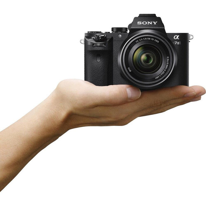 Sony Alpha 7II Mirrorless Interchangeable Lens Camera 28-70mm - OPEN BOX