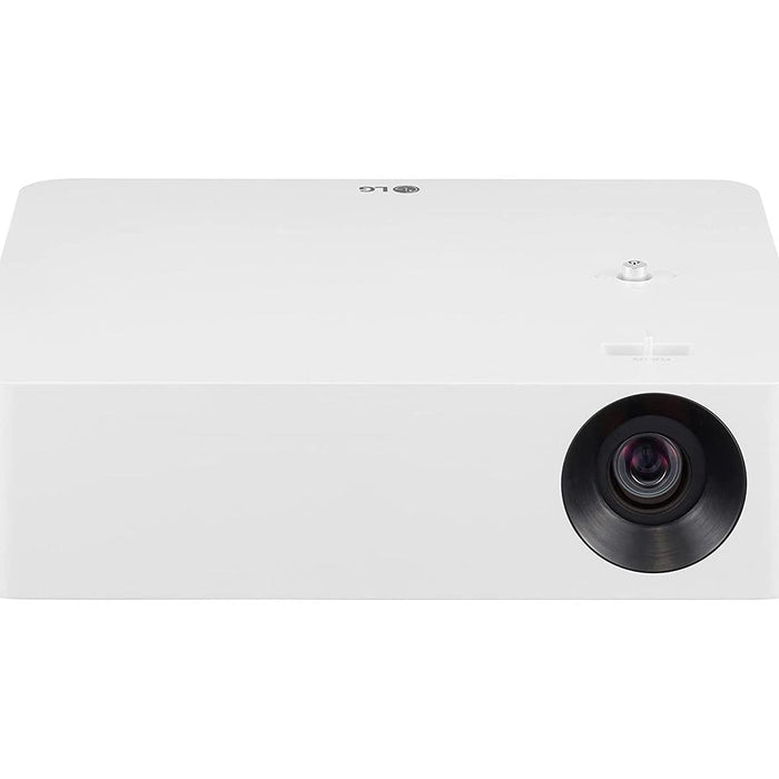LG LED Smart Home Theater CineBeam Projector, 120-inch/1080p - White, Open Box