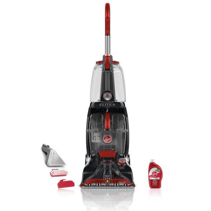 Hoover Power Scrub Elite Pet Upright Carpet Cleaner and Shampooer - Red (FH50251PC)