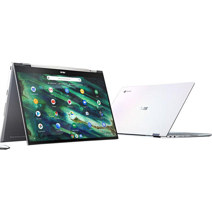 Asus Chromebook Flip C436 2-in-1 14" Touchscreen Laptop, Silver - Open Box