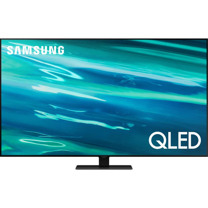 Samsung QN55Q80AA 55 Inch QLED 4K UHD Smart TV (2021) - Open Box